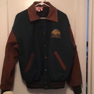 Disney Parks Animal Kingdom letterman jacket